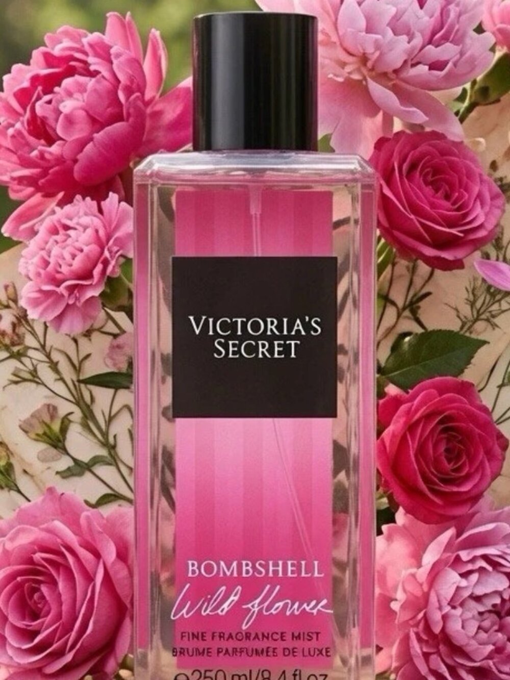 VICTORIA'S SECRET BOMBSHELL WILDFLOWER BODY MIST 8.4 FL OZ NWT CLOSEOUT